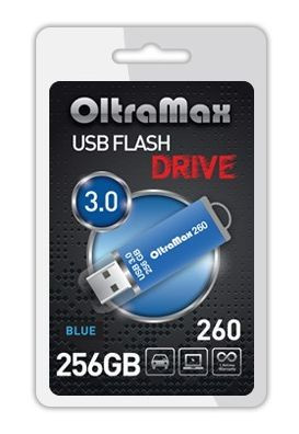 USB флэш-накопитель OLTRAMAX 256GB 260 Blue 3.0