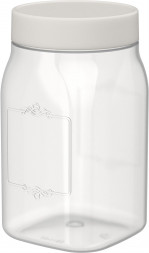 Емкость для сыпучих продуктов HOMVER Lentils 1л (светло-бежевый) 223136525/02