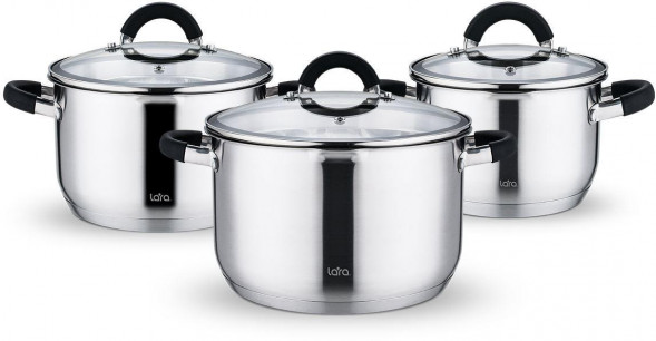 Кастрюля (набор) LARA LR02-129
