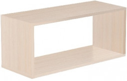 Стелаж VENTAL Кубик-2 беленый дуб