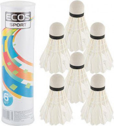 Воланы ECOS Воланы (набор из 6 шт) BadVol-6T 323102