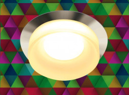 Точечный светильник RITTER 52052 8 RDS-98MR16-SC песочный/хром