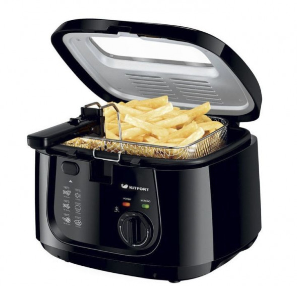 Фритюрница KITFORT КТ-2018 черный