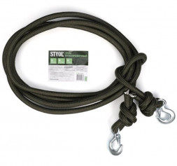 Трос буксировочный STVOL STBC0502 5 т, 2 крюка, 5 метров