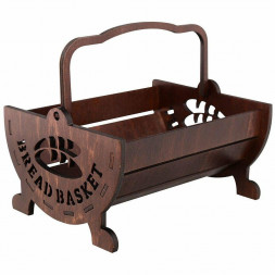 Корзинка для хлеба. Размер 19х15х10,5 см NEW МУЛЬТИДОМ Корзинка для хлеба. Размер 19х15х10,5 см МФ18-320