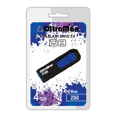 USB флэш-накопитель OLTRAMAX OM-4GB-250-синий