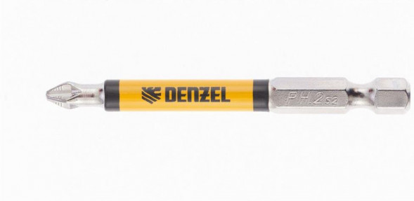 Набор бит DENZEL Набор бит, PH2x2 3/4&quot;, 5 шт. 7711326
