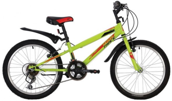 Велосипед NOVATRACK 20SH12V.RACER.GN20 20&quot; RACER, зеленый 139726