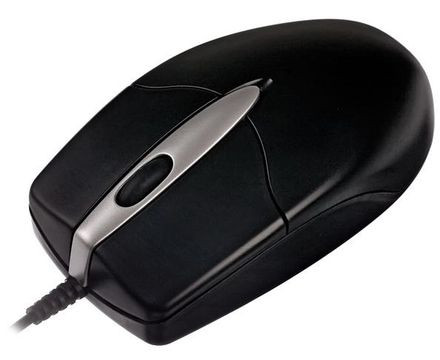 Мышь компьютерная ОКЛИК 123M черная