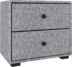 Тумба прикроватная НК-МЕБЕЛЬ TANGO тумба прикроватная Рогожка Серая 72306854 (1 кор.) НК-МЕБЕЛЬ TANGO тумба прикроватная Рогожка Серая 72306854 (1 кор.)