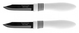 Нож TRAMONTINA Нож для овощей Cor &amp; Cor 2шт. 7,5см белый на блистере 23461/253 М5106
