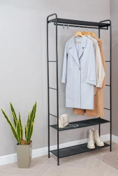 Вешалка гардеробная ЗМИ Вешалка гардеробная Монако 33 (Черный) ВГМ33 Ч