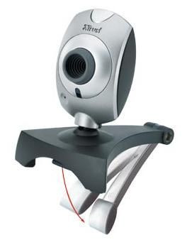 Веб-камера TRUST WB-1400T USB черный/серебро