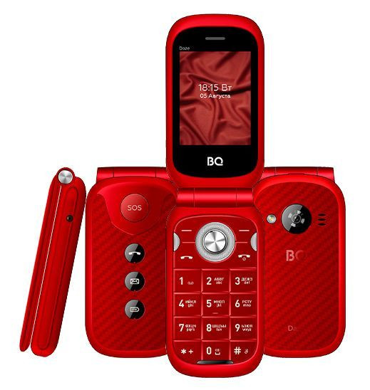 Мобильный телефон BQ-2451 Daze Red