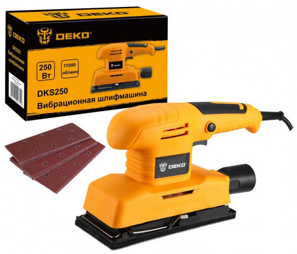 Вибрационная шлифмашина DEKO DKS250 063-4199