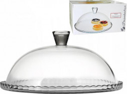 Блюдо для торта с крышкой &quot;Патиссэри&quot; 95198 в подар. упак. 1/2шт. PASABAHCE 95198B