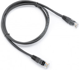 кабель А1 (НФ-00001195) A1-LCU5E-1M-BK чёрный