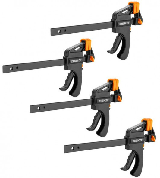 Струбцина DEKO CL150-4, 4 шт 150 мм 065-0666