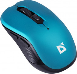 Мышь DEFENDER (52102) Gassa MM-105 бирюзовый