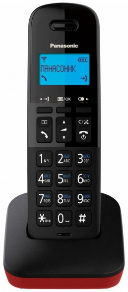 Телефон цифровой PANASONIC KX-TGB610RUR