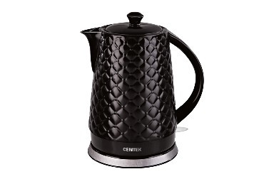 Чайник CENTEK CT-0061 керамика черный