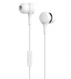 Гарнитура OLMIO &quot;BUDZ&quot; 3.5мм, белый, (42474)