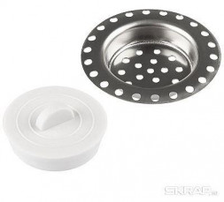 РЫЖИЙ КОТ Набор для раковины SS-04, диам. 6,2 см