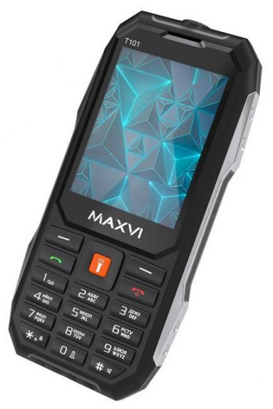 Телефон мобильный MAXVI T101 Black