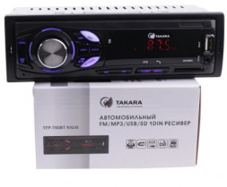 Автомагнитола TAKARA TFP-T60BT (Blue)