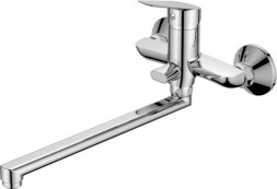 Смеситель для ванны АНТЕЙ 201040-ANT Кристалл Смеситель д/ванны шар. L-30см, с перекл. душа хром d35мм