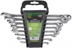 Набор ключей JUST TREND гаечных комбинированных на держателе (6-19 мм) (8 предметов) KJ3N8P