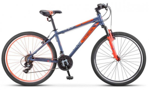 Велосипед STELS Navigator-500 V 26&quot; F020 LU096002 LU094512 18&quot; Синий матовый 2023