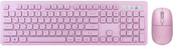Клавиатура+мышь SMARTBUY (SBC105AGP) 105AG розовый