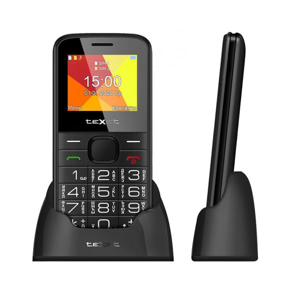 Телефон мобильный TEXET TM-B201 Черный