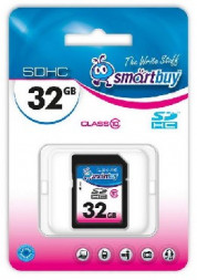 Карта памяти SMARTBUY (SB32GBSDCL10-00) SDHC 32GB Class10