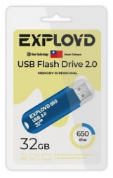 USB флэш-накопитель EXPLOYD EX-32GB-650-Blue