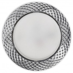 Светильник SMARTBUY (SBL-24SL/WH-GX53) GX53 серебро/белый