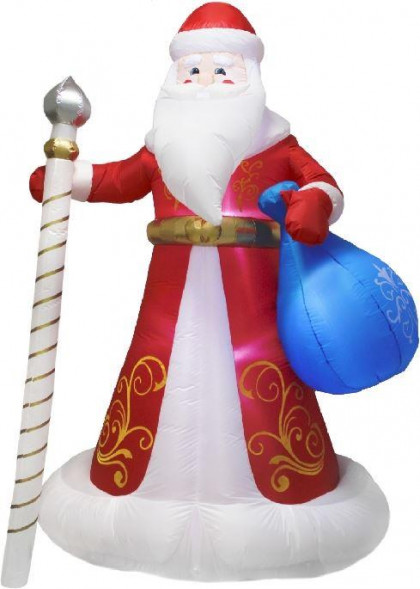 НГ-фигурка NEON-NIGHT (511-055) Дед Мороз c подарками, размер 300 см, внутренняя подсветка 12LED