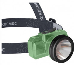 Фонарь налобный КОСМОС KOC516Lit Зеленый