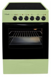 Плита электрическая ЛЫСЬВА ЭПС 411 МС (EF4011MK00) зеленая (стеклокерамика)