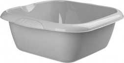 Таз HOMVER Etna универсальный квадратный 12л (серый) 221221635/03