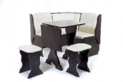 Набор мебели для кухни БИТЕЛ НАРЦИСС Венге/Крем (кремовый) (4 кор)