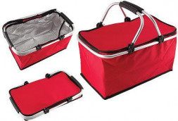 Термосумка ECOS Термосумка складная с алюминиевым каркасом CB-7046, 48*27*24см 5341