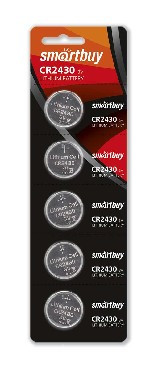 Элементы питания SMARTBUY (SBBL-2430-5B) CR2430/5B