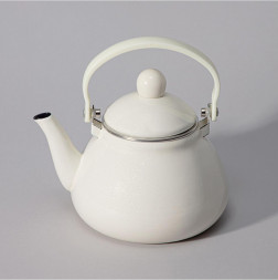 Чайник AGNESS 934-590 CHARM с фильтром эмал. 1,3л молочный (индукц)