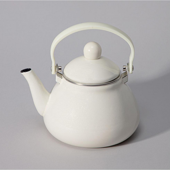 Чайник AGNESS 934-590 CHARM с фильтром эмал. 1,3л молочный (индукц)