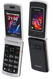 Телефон мобильный MAXVI E28 Black