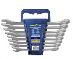 Набор инструментов GOODYEAR GY002208 комб. ключи 8, 9, 10, 12, 13, 14, 17, 19 мм в пластиковом холде