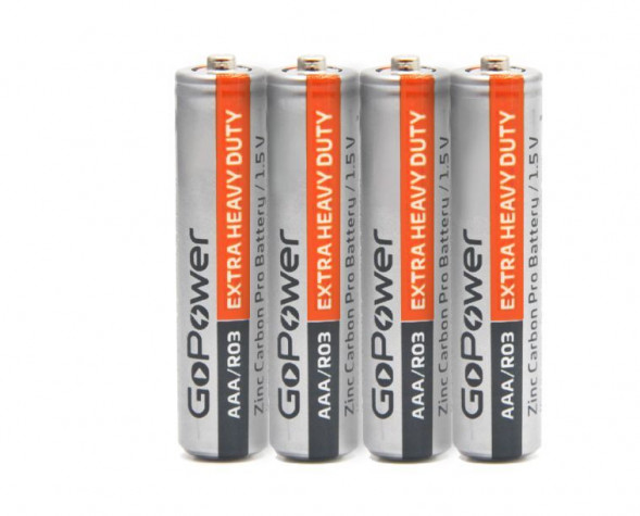 Элементы питания GOPOWER (00-00015593 ) Extra Heavy Duty AAA/ R03