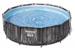 Бассейн BESTWAY Бассейн каркасный Steel Pro, 366 х 100 см, фильтр-насос, лестница, 5614Х (5309856)